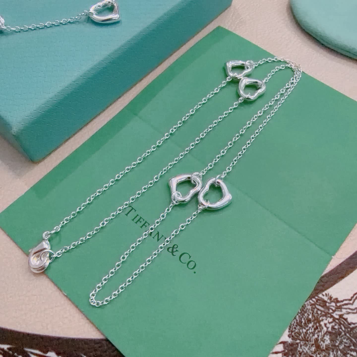 Tiffany & Co. Heart Link Necklace